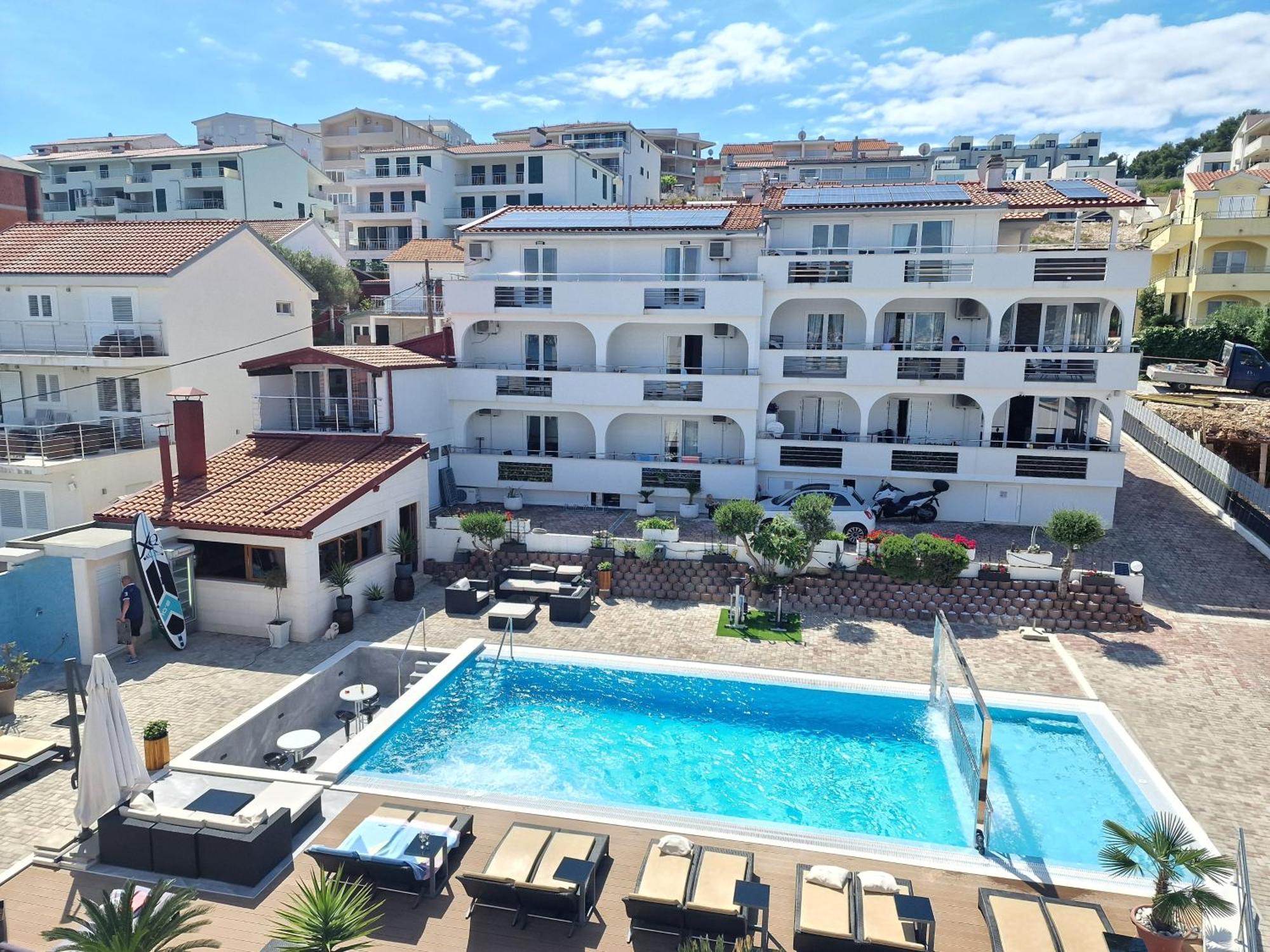 Apartments Silva With A View Of Sea Trogir Zewnętrze zdjęcie